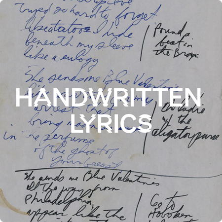 Handwritten Lyrics